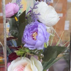 прямокутник з квітами лавандового кольору купити